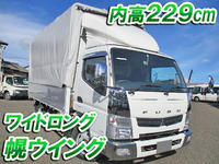 三菱ふそうキャンター幌ウイング小型（2t・3t）[写真01]