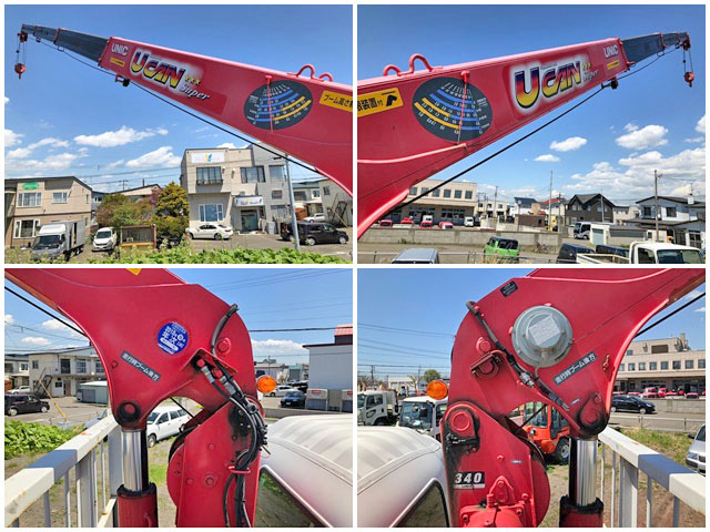 いすゞフォワードユニック4段中型（4t）[写真12]