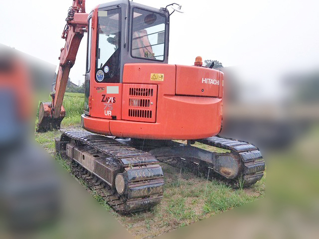 中古ユンボ（バックホー） 日立 栃木・山形・青森 （ZX75UR）【中古