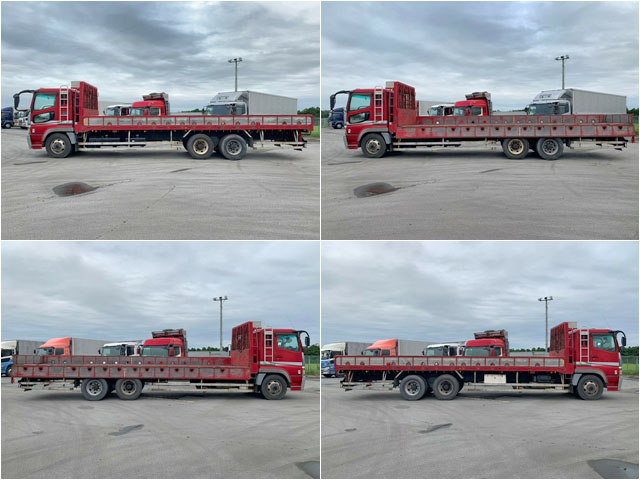 三菱ふそうスーパーグレート平ボディ大型（10t）[写真05]