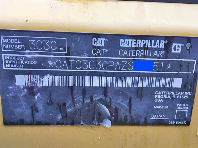 CATミニユンボ（ミニバックホー）[写真34]