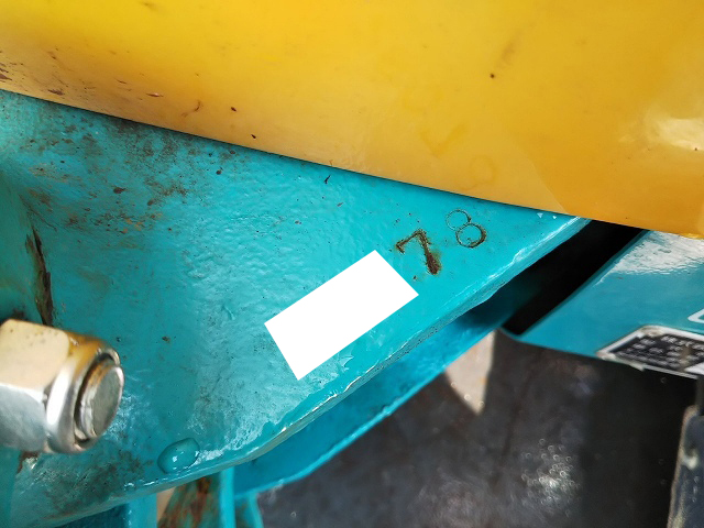 クボタミニユンボ（ミニバックホー）[写真38]