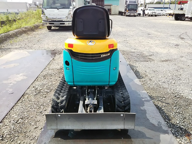 クボタミニユンボ（ミニバックホー）[写真09]