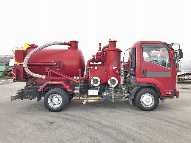 いすゞフォワード汚泥吸引車中型（4t）[写真06]