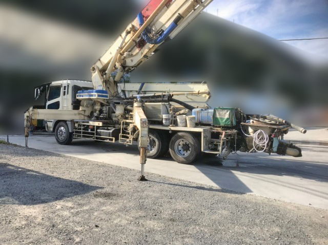 三菱ふそうスーパーグレートコンクリートポンプ車大型（10t）[写真13]