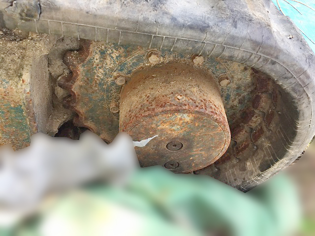 ヤンマーミニユンボ（ミニバックホー）[写真10]