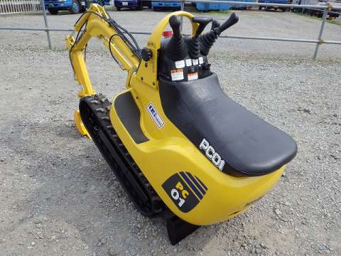 中古ミニユンボ（ミニバックホー） コマツ 三重・愛知・山梨 （PC01-1A