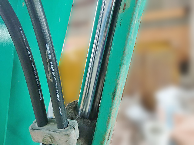 コマツミニユンボ（ミニバックホー）[写真08]