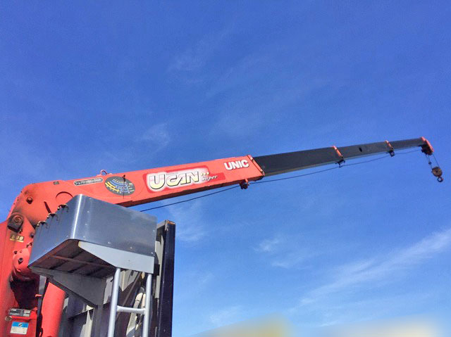 三菱ふそうスーパーグレートユニック4段大型（10t）[写真13]