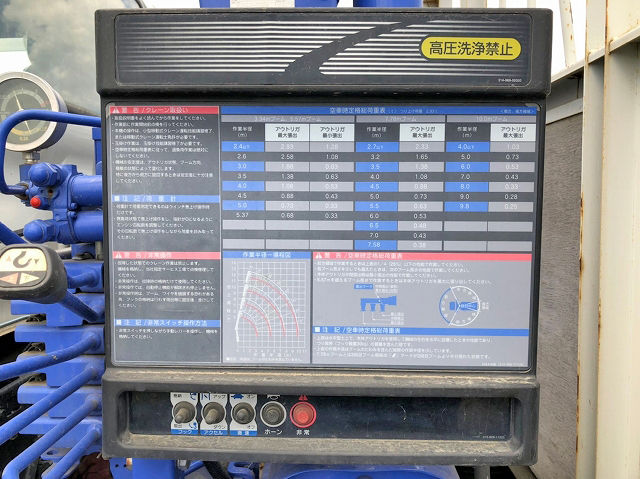 日野レンジャークレーン4段中型（4t）[写真15]