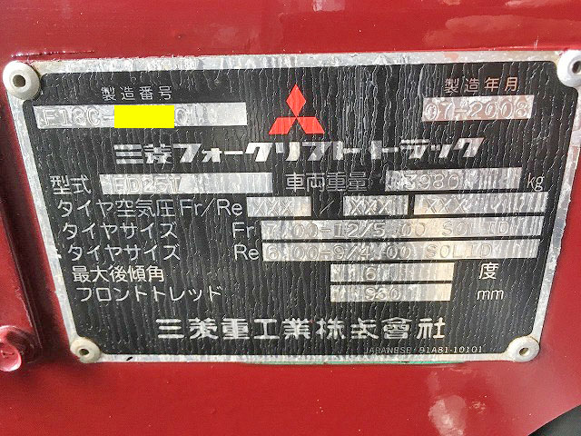 三菱重工フォークリフト[写真28]