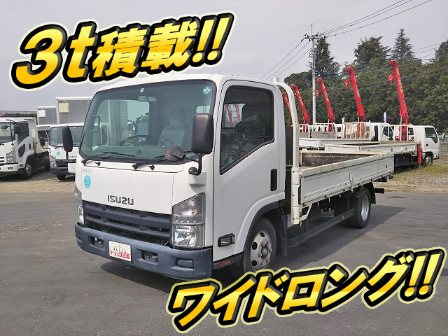 いすゞエルフ平ボディ小型（2t・3t）TKG-NPR85AR [写真01]