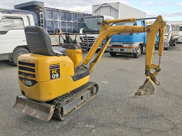 コマツミニユンボ（ミニバックホー）[写真17]