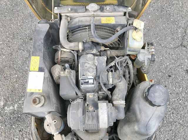 コマツミニユンボ（ミニバックホー）[写真25]