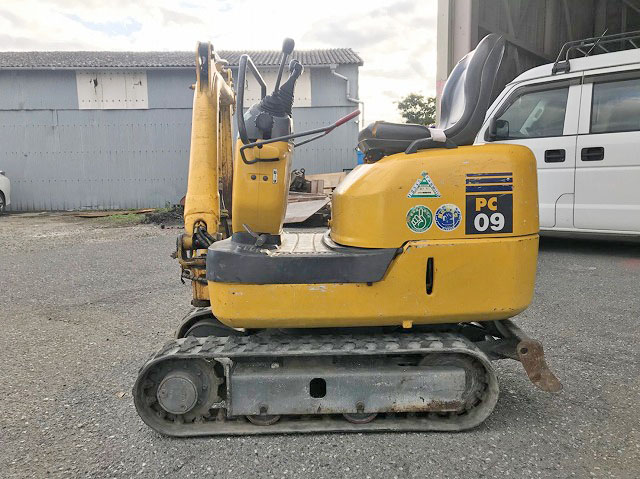 コマツミニユンボ（ミニバックホー）[写真06]