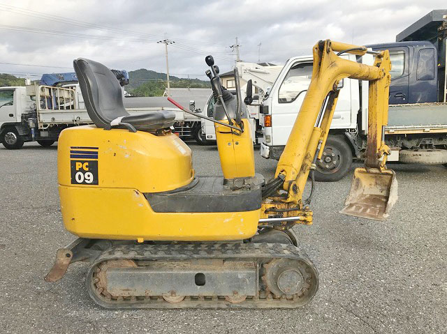 コマツミニユンボ（ミニバックホー）[写真08]