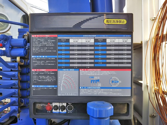 三菱ふそうファイタークレーン4段増トン（6t・8t）[写真11]