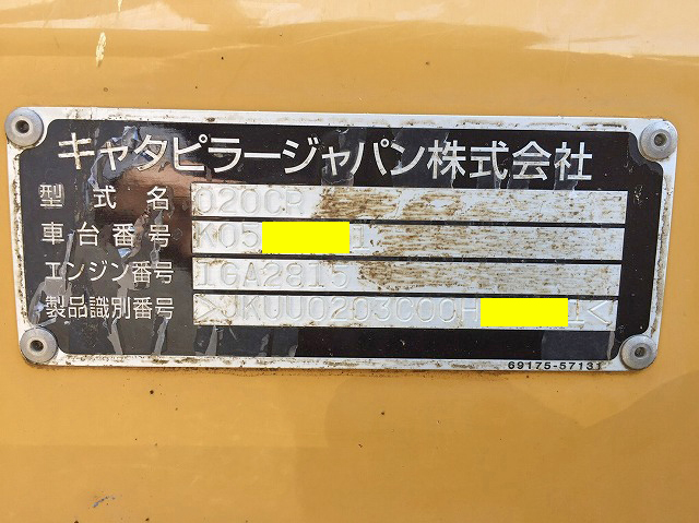 CATミニユンボ（ミニバックホー）[写真26]