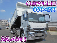 三菱ふそうスーパーグレート深ダンプ（土砂禁ダンプ）大型（10t）[写真01]