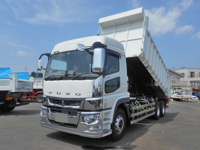 三菱ふそうスーパーグレート深ダンプ（土砂禁ダンプ）大型（10t）[写真03]