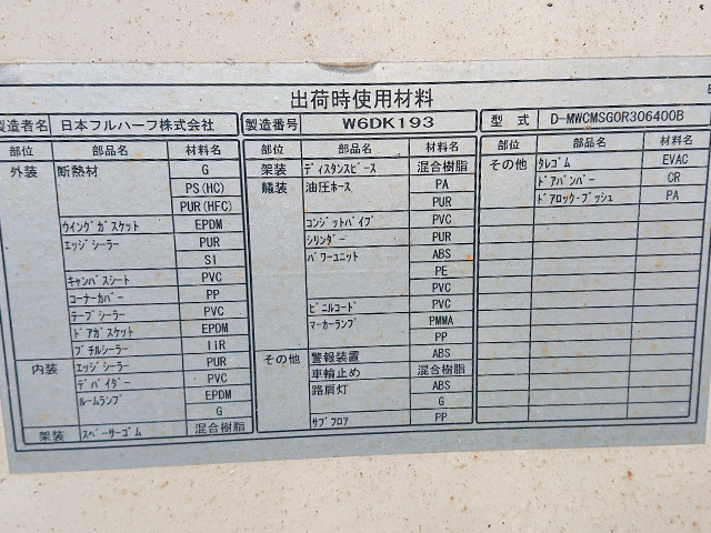 いすゞフォワードアルミウイング中型（4t）[写真10]