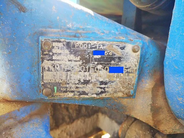 コマツユンボ（バックホー）[写真08]