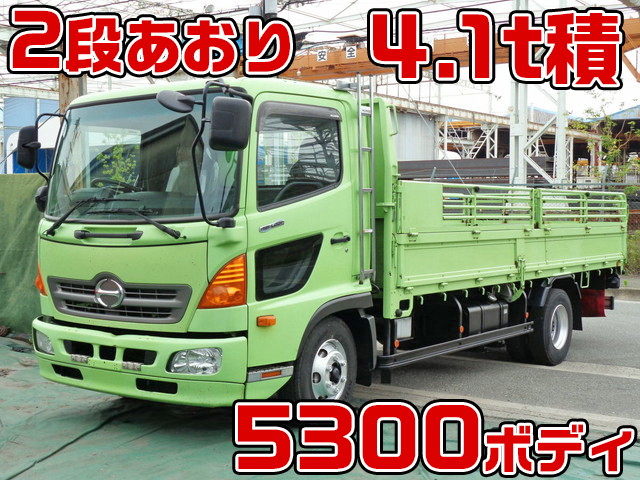 日野レンジャー平ボディ中型（4t）SKG-FC7JHAA [写真01]