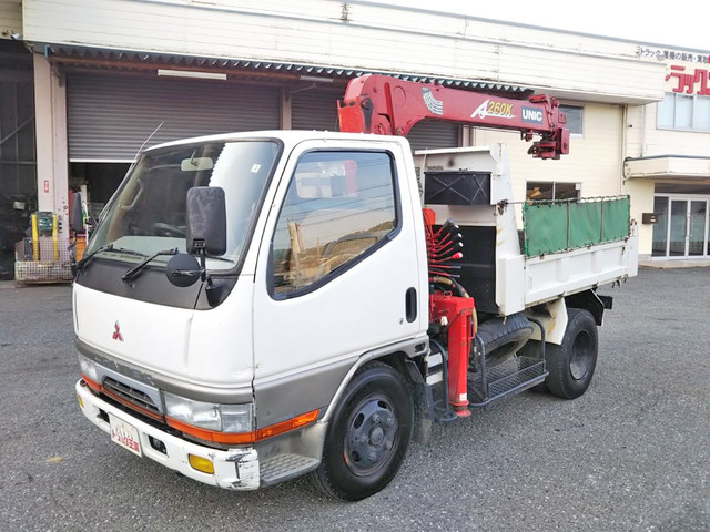 三菱ふそうキャンターダンプ・クレーン付小型（2t・3t）[写真03]