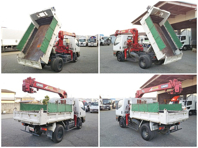 三菱ふそうキャンターダンプ・クレーン付小型（2t・3t）[写真05]