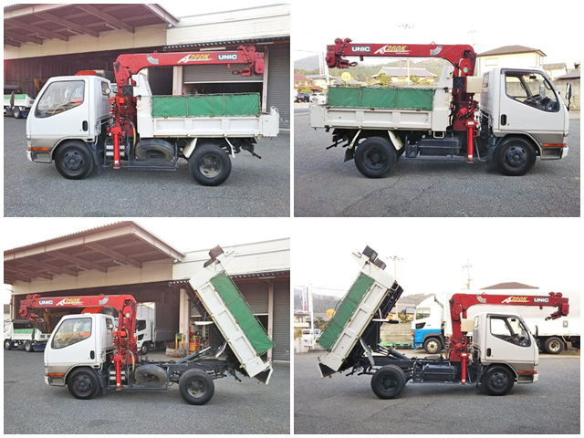 三菱ふそうキャンターダンプ・クレーン付小型（2t・3t）[写真06]