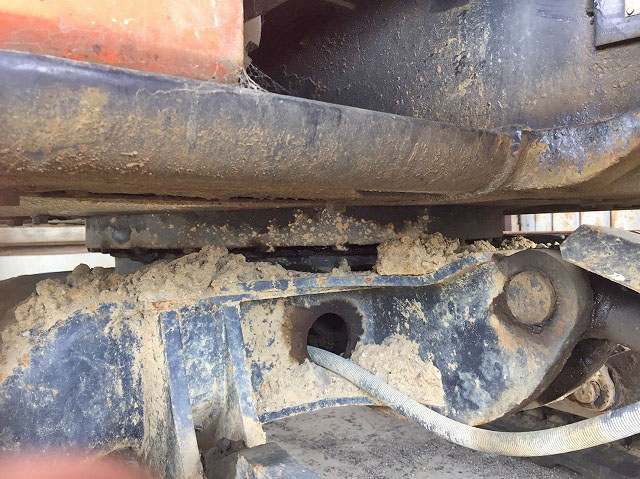 日立ユンボ（バックホー）[写真11]