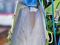 三菱ふそうスーパーグレートミキサー車（コンクリートミキサー）大型（10t）[写真10]