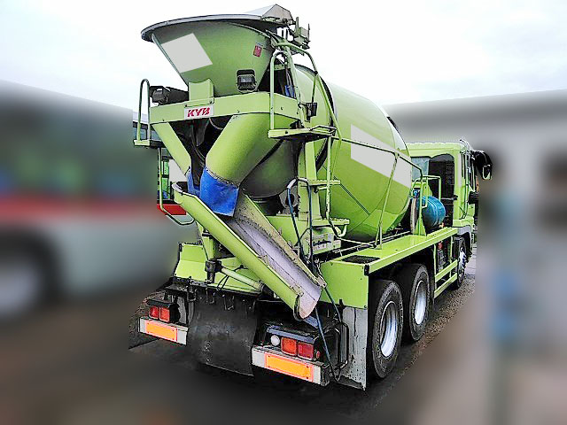 三菱ふそうスーパーグレートミキサー車（コンクリートミキサー）大型（10t）[写真03]