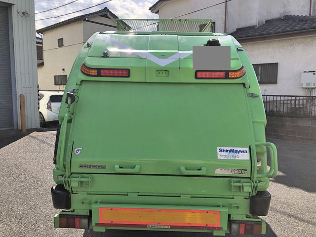 UDトラックスコンドルパッカー車（塵芥車）中型（4t）[写真08]