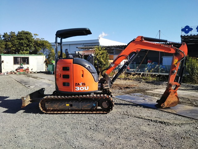 日立ミニユンボ（ミニバックホー）[写真06]