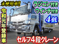 三菱ふそうスーパーグレートセルフクレーン4段大型（10t）[写真01]