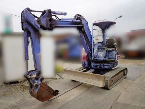 コマツミニユンボ（ミニバックホー）[写真01]