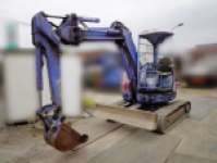 コマツミニユンボ（ミニバックホー）[写真01]