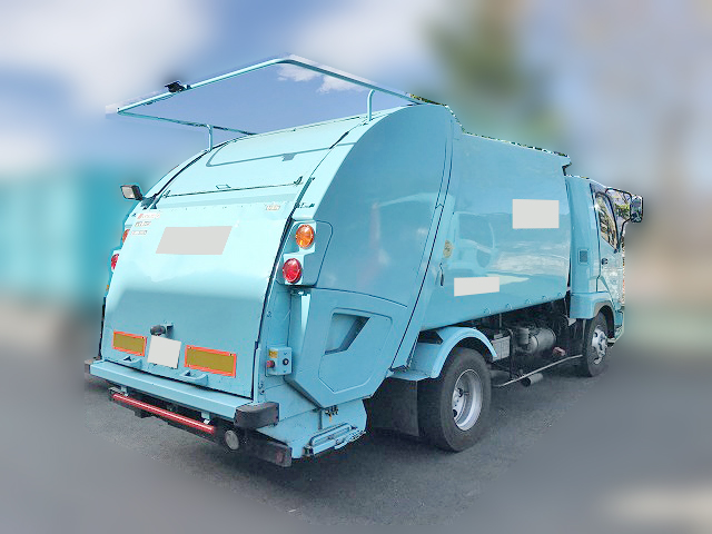 三菱ふそうファイターパッカー車（塵芥車）中型（4t）[写真06]