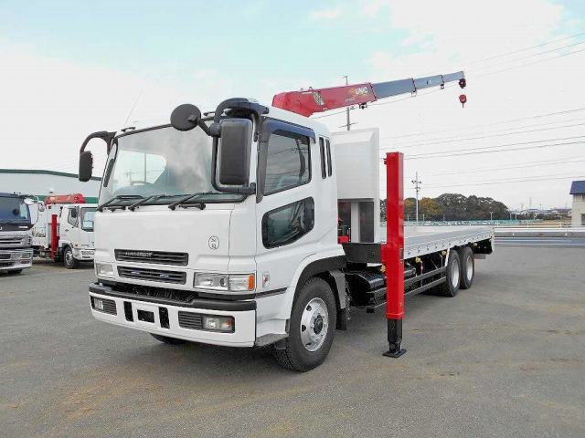 三菱ふそうスーパーグレートセルフクレーン4段大型（10t）[写真05]