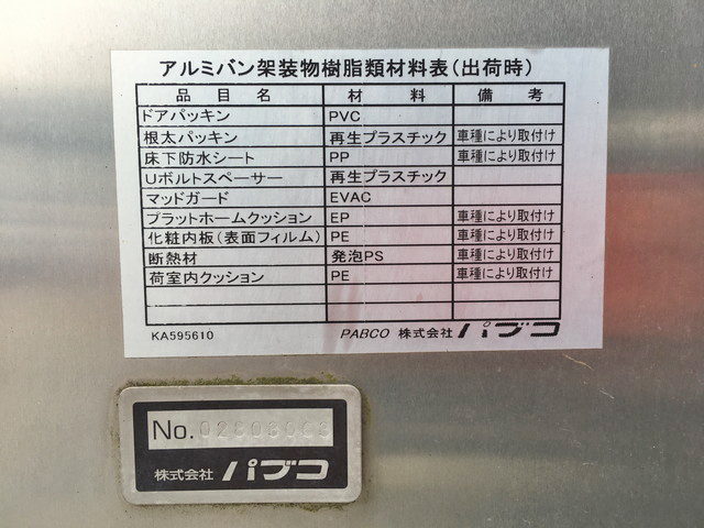 三菱ふそうキャンターアルミバン小型（2t・3t）[写真14]