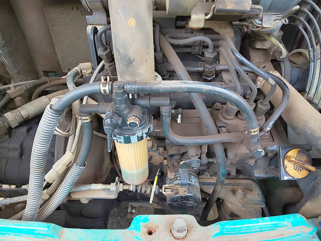 コマツミニユンボ（ミニバックホー）[写真13]