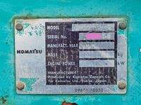 コマツミニユンボ（ミニバックホー）[写真15]