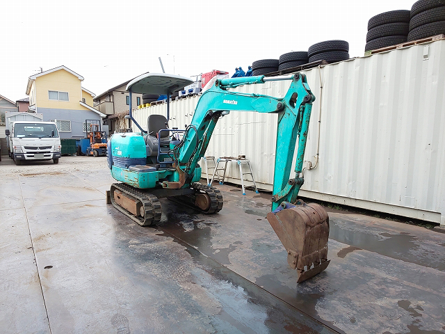 コマツミニユンボ（ミニバックホー）[写真03]