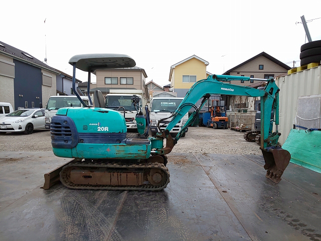 コマツミニユンボ（ミニバックホー）[写真06]