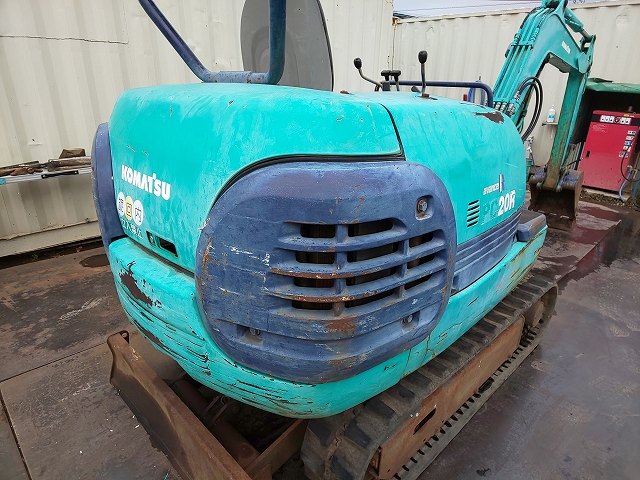 コマツミニユンボ（ミニバックホー）[写真08]