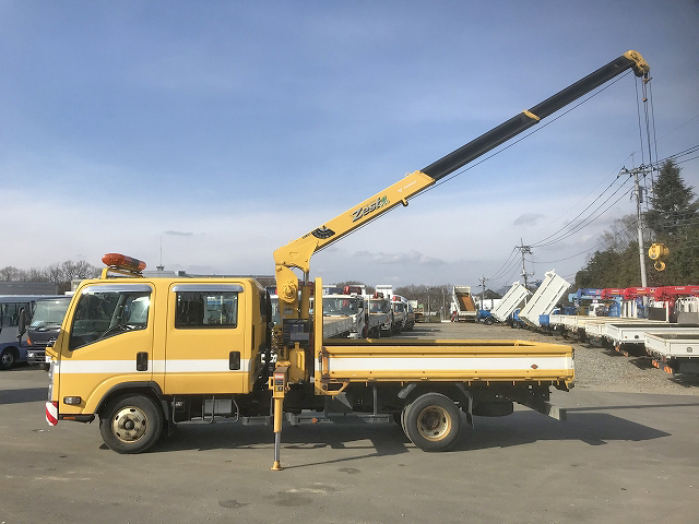 日野エルフダブルキャブ・クレーン付小型（2t・3t）[写真04]