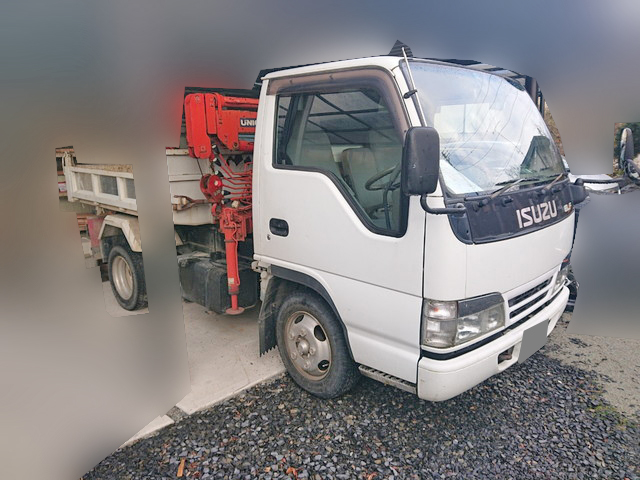 いすゞエルフダンプ・クレーン付小型（2t・3t）[写真03]