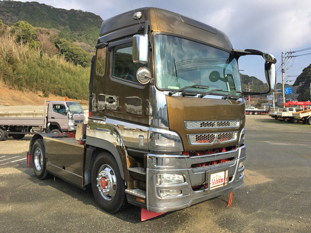 三菱ふそうスーパーグレートトレーラーヘッド（トラクターヘッド）大型（10t）[写真03]