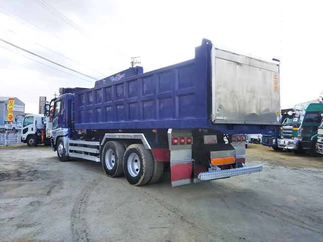 三菱ふそうスーパーグレートダンプ・クレーン付大型（10t）[写真04]